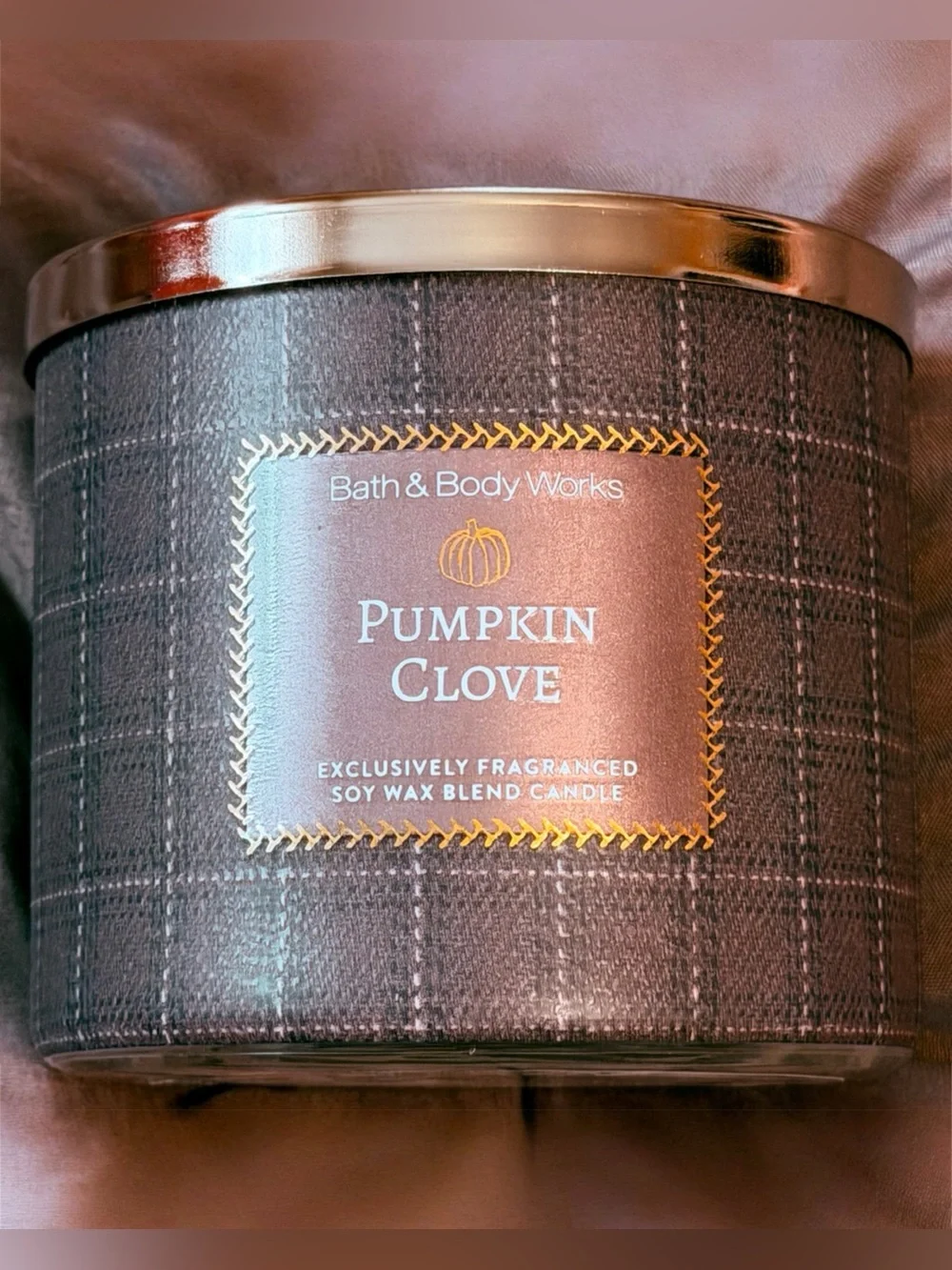 Bath & Body Works Pumpkin Clove Soy Candle